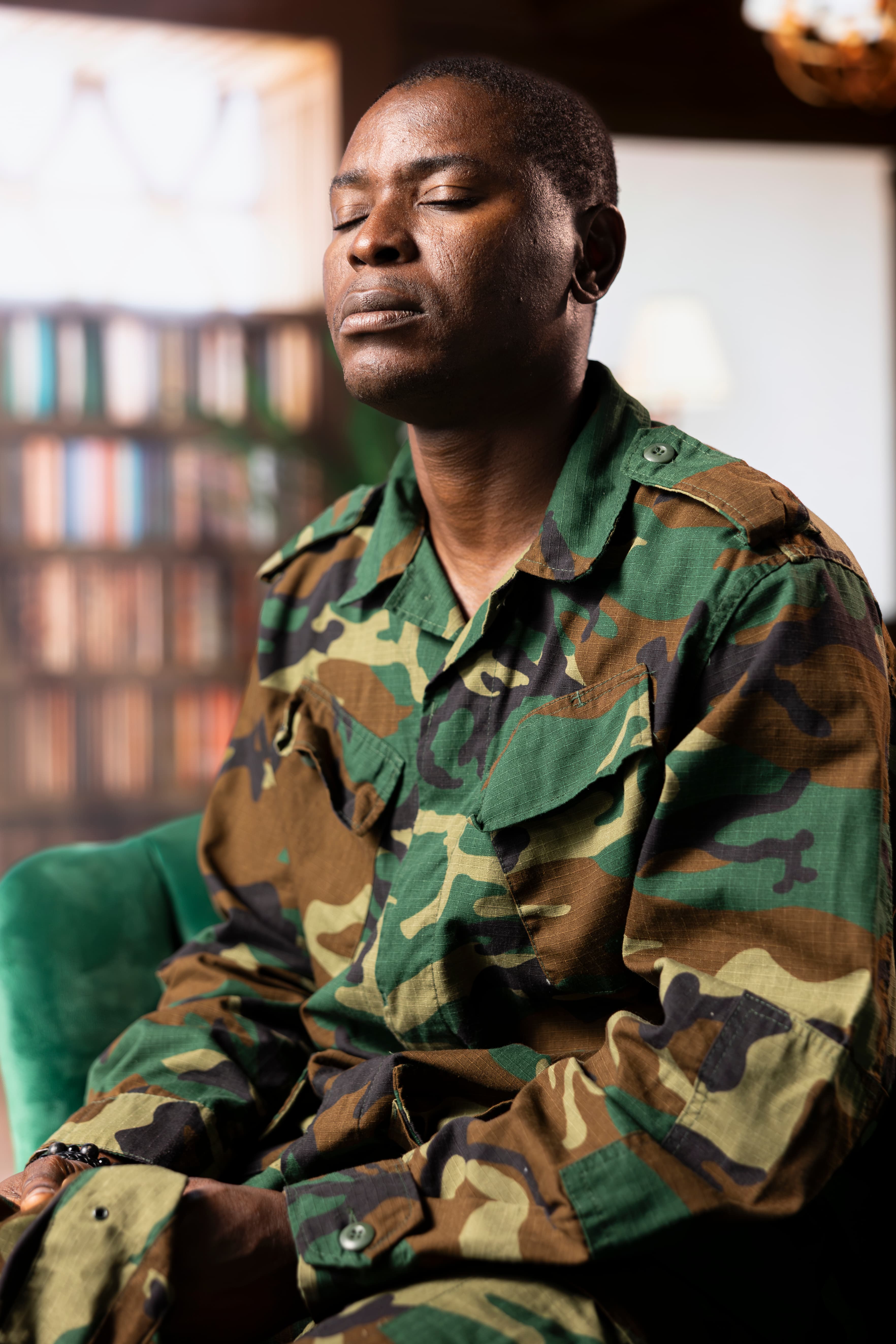 Person working in fashion store